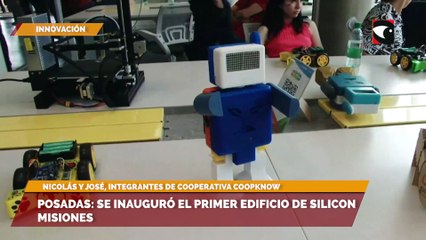 Descargar video: Silicon Misiones integrantes de la cooperativa Coopknow celebraron la inauguración del nuevo edificio en Posadas