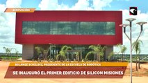 Silicon Misiones La presidente de la Escuela de Robótica, Solange Schelske, expresó su alegría tras la inauguración del edificio de Silicon Misiones en Posadas