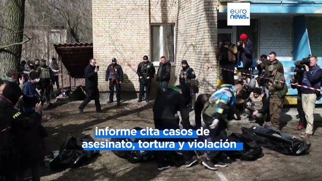 La ONU concluye que Rusia cometió crímenes de guerra en Ucrania pero no hay pruebas de genocidio