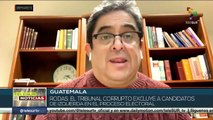 teleSUR Noticias 15:30 16-03: Guatemala: Sociedad civil protesta por rechazo a candidatura del MLP