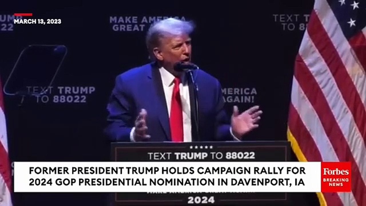 hot  WATCH: Trump Takes Rally Audience Questions About Hunter Biden, Illegal Immigration, And More