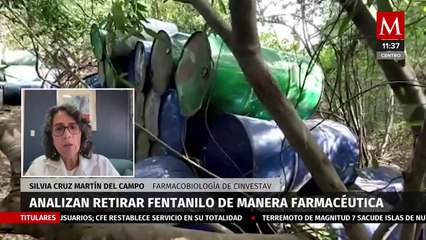 Solo especialistas pueden decir que tan indispensable es el fentanilo de uso médico: Investigadora
