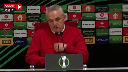 Rıza Çalımbay: ''Elimizdeki imkanlarla yapabileceğimizin en iyisi buydu''
