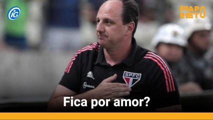 Rogério Ceni só continua no São Paulo por amor ao clube?