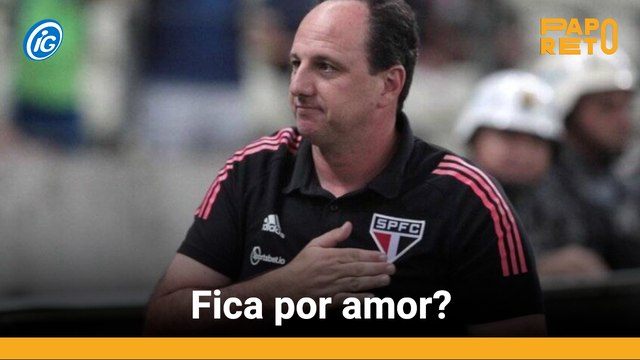 Rogério Ceni só continua no São Paulo por amor ao clube?