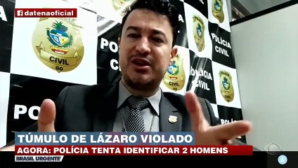 Túmulo do assassino Lázaro é encontrado violado 16/03/2023 18:48:18