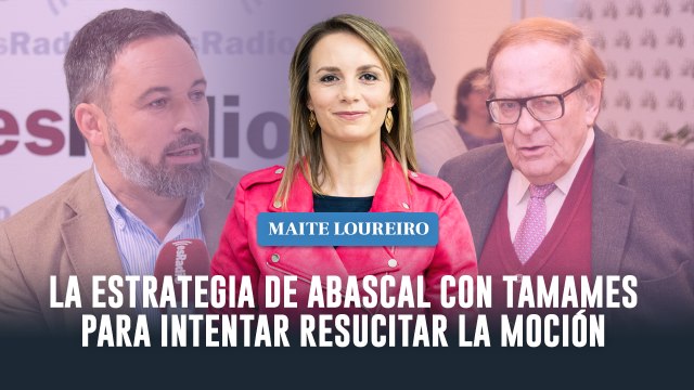 La estrategia de Abascal con Tamames para intentar resucitar la moción