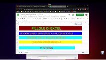 Excel tutorial #1 inserimento dati e formule