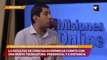 Video herunterladen: La Facultad de Ciencias Económicas cuenta con una nueva tecnicatura  presencial y a distancia