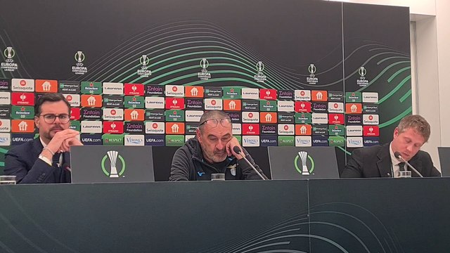 AZ Alkmaar - Lazio 2-1, la conferenza dopo la gara di Maurizio Sarri