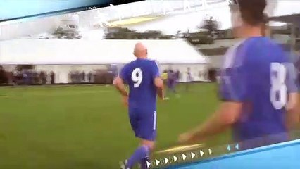 [스포츠영상] 왕년에 좀 뛰어보셨나…회장님의 축구실력
