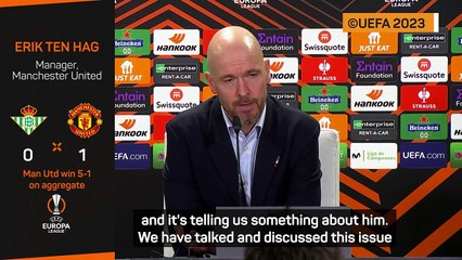 Rashford scoring run reflects United team effort - ten Hag