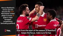 Rashford scoring run reflects United team effort - ten Hag