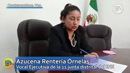 Rinde protesta nueva Vocal Ejecutiva del INE en Coatzacoalcos