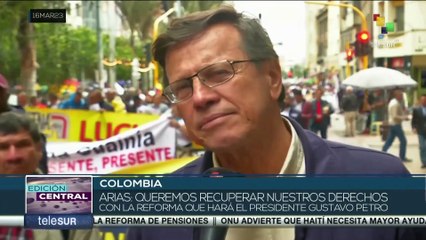 Edición Central 16-03: Centrales sindicales se movilizan en apoyo a reformas sociales en Colombia