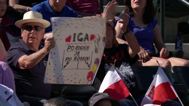 Swiatek v Cirstea | WTA Indian Wells | Match Highlights