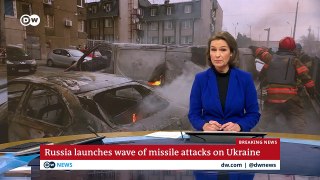 Russia renews major missile attacks on Ukraine_s civilian infrastructure _ DW News(720P_HD)