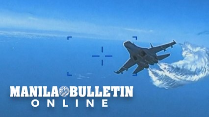 US releases footage of Russian jet 'intercepting' into American drone over Black Sea