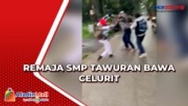 Brutal, Remaja SMP di Depok Tawuran Bawa Celurit, Dua Siswa Terluka