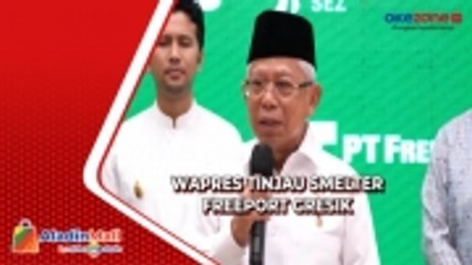 Wapres Harap Smelter Freeport Gresik Bisa Prioritaskan Tenaga Kerja Lokal