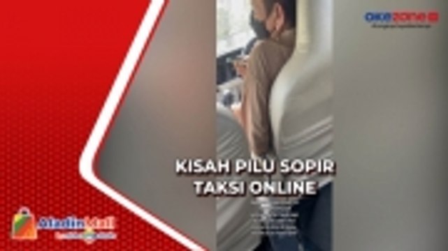 Momen Sopir Taksi Online Nangis Pinjam Rp20.000 ke Penumpang untuk Beli Bensin