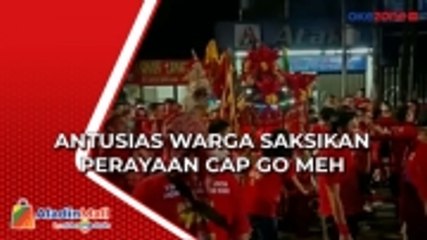 Saksikan Perayaan Cap Go Meh, Ribuan Warga Kota Bogor Tumpah Ruah di Jalan