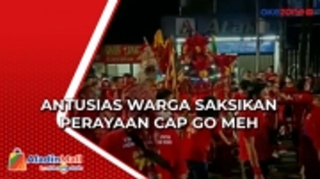 Saksikan Perayaan Cap Go Meh, Ribuan Warga Kota Bogor Tumpah Ruah di Jalan