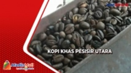 Melihat Produksi Kopi Khas Pantura Tuban, Biji Disangrai Menggunakan Pasir Pantai