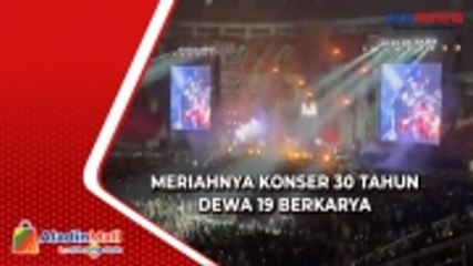 Pejabat dan Ribuan Baladewa Padati  JIS, Saksikan  Konser Dewa 19