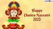Chaitra Navratri 2023 Messages, Wishes, Pics & Greetings To Celebrate the 9 Forms of Goddess Durga