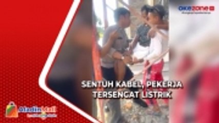 Tak Sengaja Sentuh Kabel, Pekerja Bangunan Tersengat Listrik di Mandailing Natal