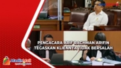 Tim Penasihat Hukum Arif Rachman Arifin Tegaskan Kliennya Tidak Bersalah