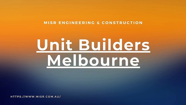 Builders Melbourne Northern Suburbs | MISR Engineering & Construction