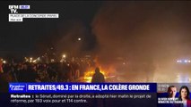 Après l'utilisation de l'article 49.3 par Élisabeth Borne, des incidents éclatent à Paris, Rennes ou encore Nantes