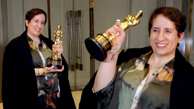 ऑस्कर अवार्ड में जीत के बाद 'द एलिफेंट व्हिस्परर्स' की निर्मात्री का हुआ मुंबई एयरपोर्ट पर भव्य स्वागत