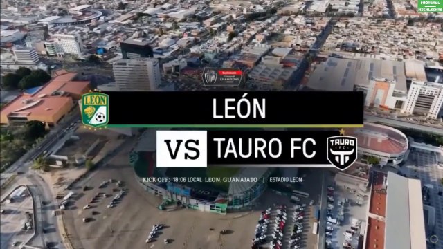 Club Leon vs Tauro Highlights - football match highlights - 2nd Leg Concacaf Champions League 2023