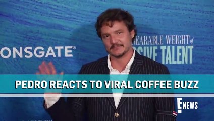 Pedro Pascal REACTS to His Viral Starbucks Order _ E! News