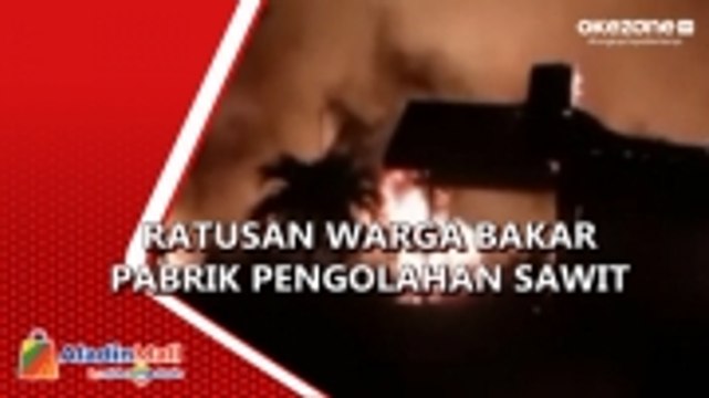 Warga Tewas Ditembak Polisi, Ratusan Orang Bakar Pabrik Sawit