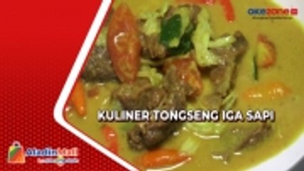 Lezatnya Tongseng Iga Sapi di Tengah Kolam Sambil Terapi Ikan