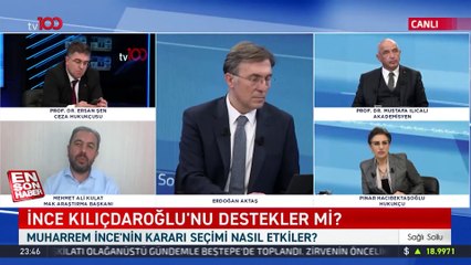 Mehmet Ali Kulat: Muharrem İnce'nin oy oranları artışa geçti