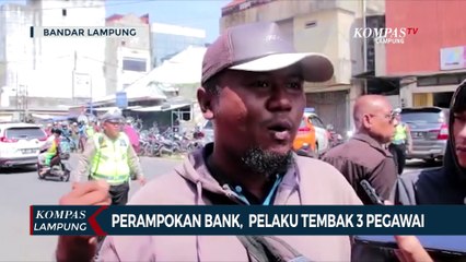 Aksi Perampokan Bersenjata Api! Pelaku Tembak 3 Pegawai Bank
