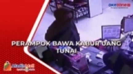 Karyawan Minimarket Diancam Golok oleh Perampok di Palangka Raya