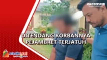 Ditendang Korbannya, Pejambret Terjatuh dari Motor dan Ditangkap Warga