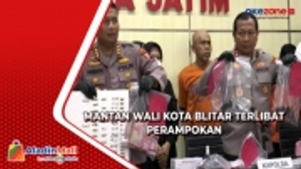 Mantan Walkot Ditangkap Polisi, Diduga Otak Perampokan Rumah Dinas Walkot Blitar