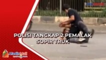 Detik-Detik 2 Pelaku Pemalakan Sopir Truk Ditangkap Polisi saat Beraksi di Jakbar