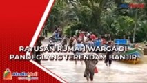 Banjir Rendam Ratusan Rumah Warga 5 Desa di Pandeglang, Warga Terpaksa Gunakan Perahu