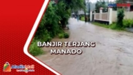 Download Video: Hujan Deras, Banjir Rendam Beberapa Wilayah di Manado