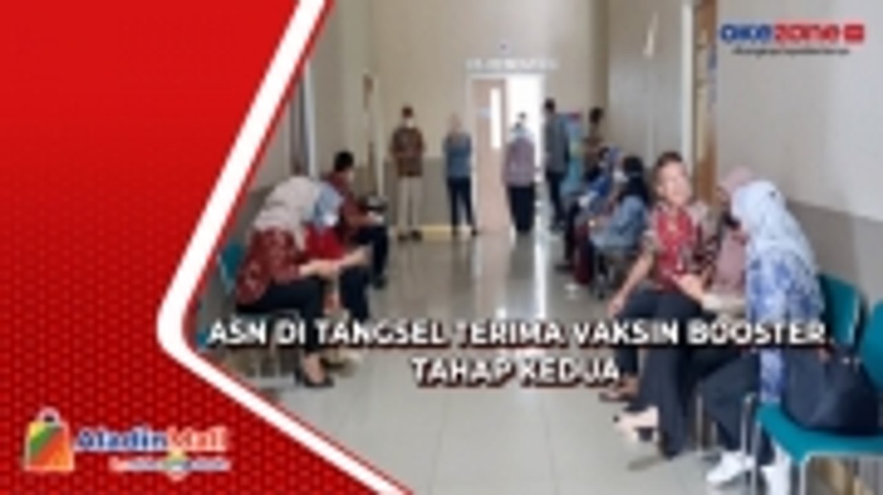 ASN di Pemkot Tangerang Selatan Mulai Terima Vaksin Booster Tahap Kedua