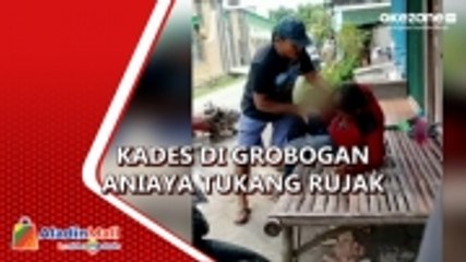 Dituduh Mencuri, Kades Aniaya Tukang Rujak Keliling di Grobogan