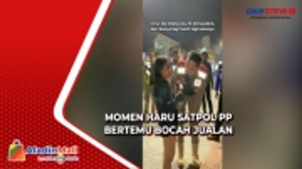 Momen Haru Satpol PP Bogor Bertemu Bocah Jualan, Malah Beli Dagangan